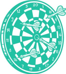 dart board 268x300 1