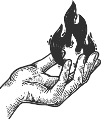 Understanding and Overcoming Men’s Pornography Addiction 3 hand with flame black 1