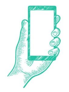 hand with phone 227x300 1